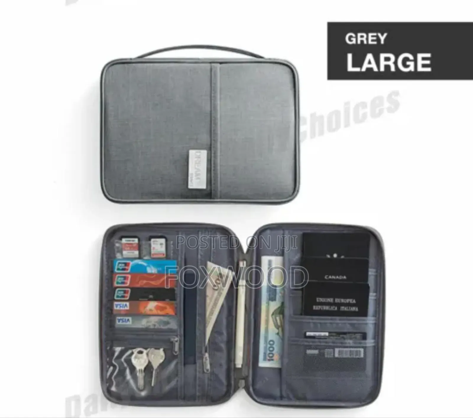 Family Size Passport Organizer