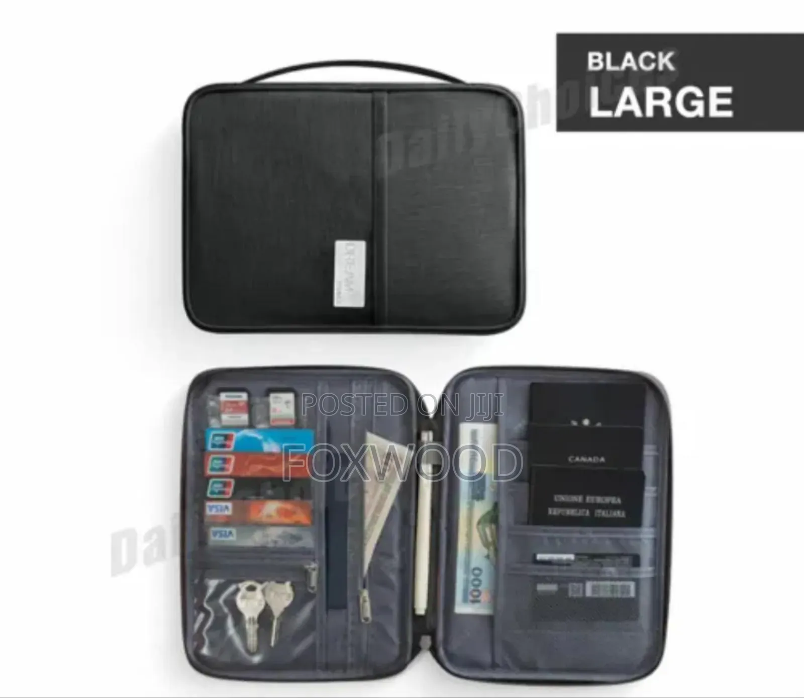 Family Size Passport Organizer