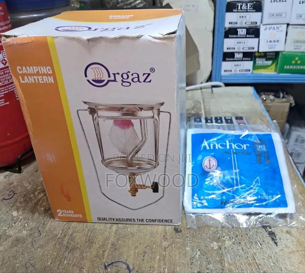 Orgaz Camping Gas Lantern + 12 Free Mantles