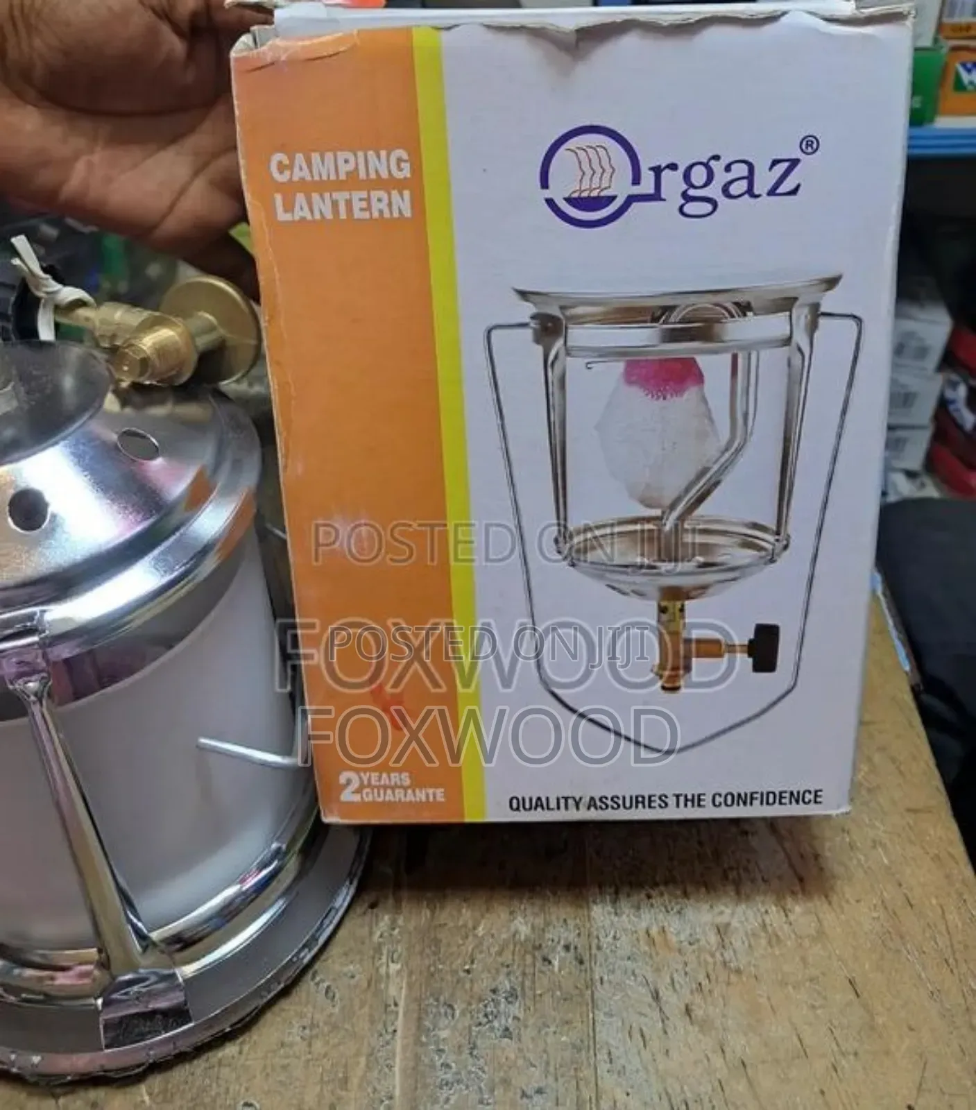 Orgaz Camping Gas Lantern + 12 Free Mantles