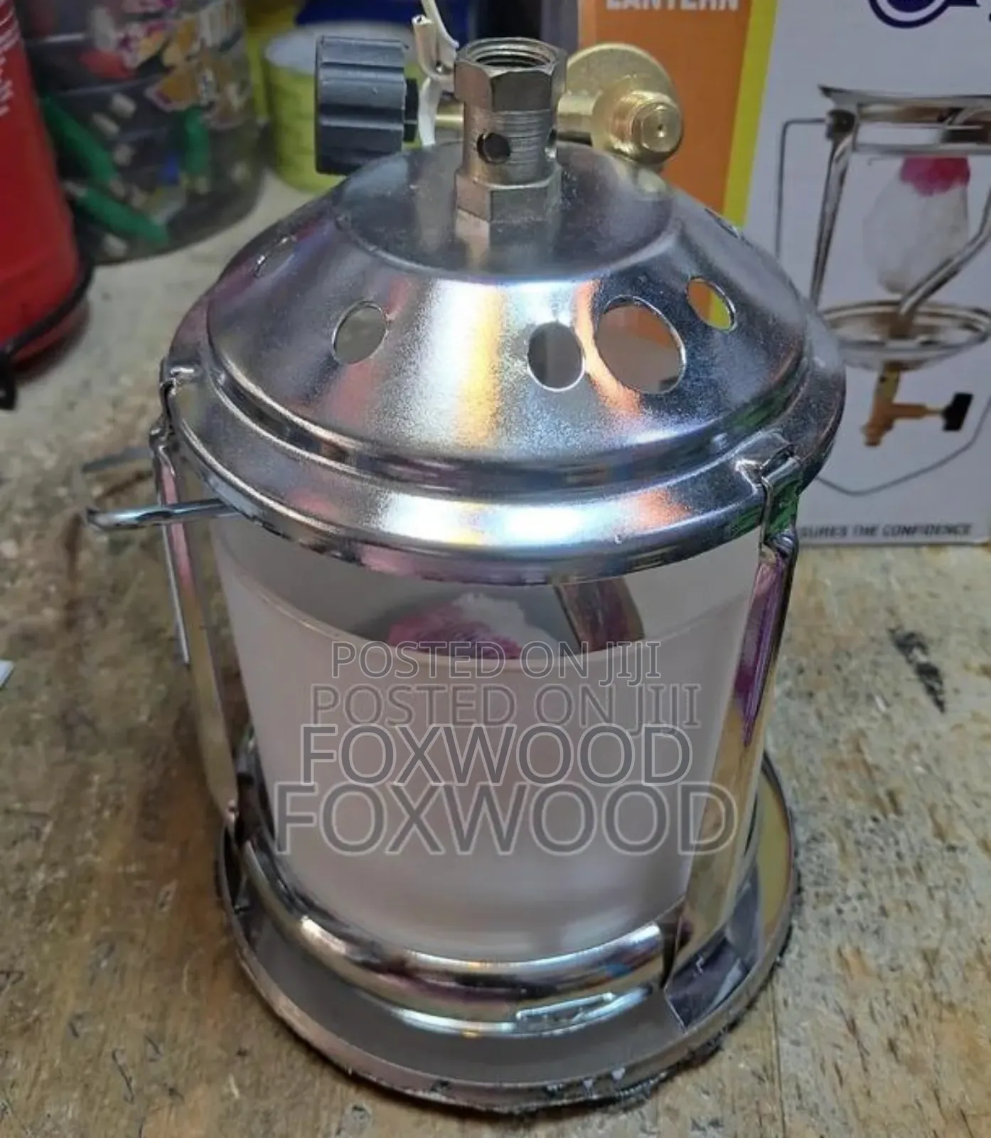 Orgaz Camping Gas Lantern + 12 Free Mantles