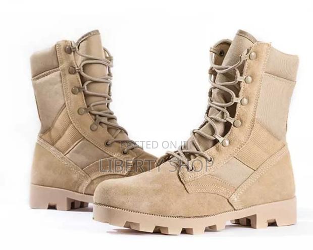 Desert Tactical Military Boots - thumbnail 3