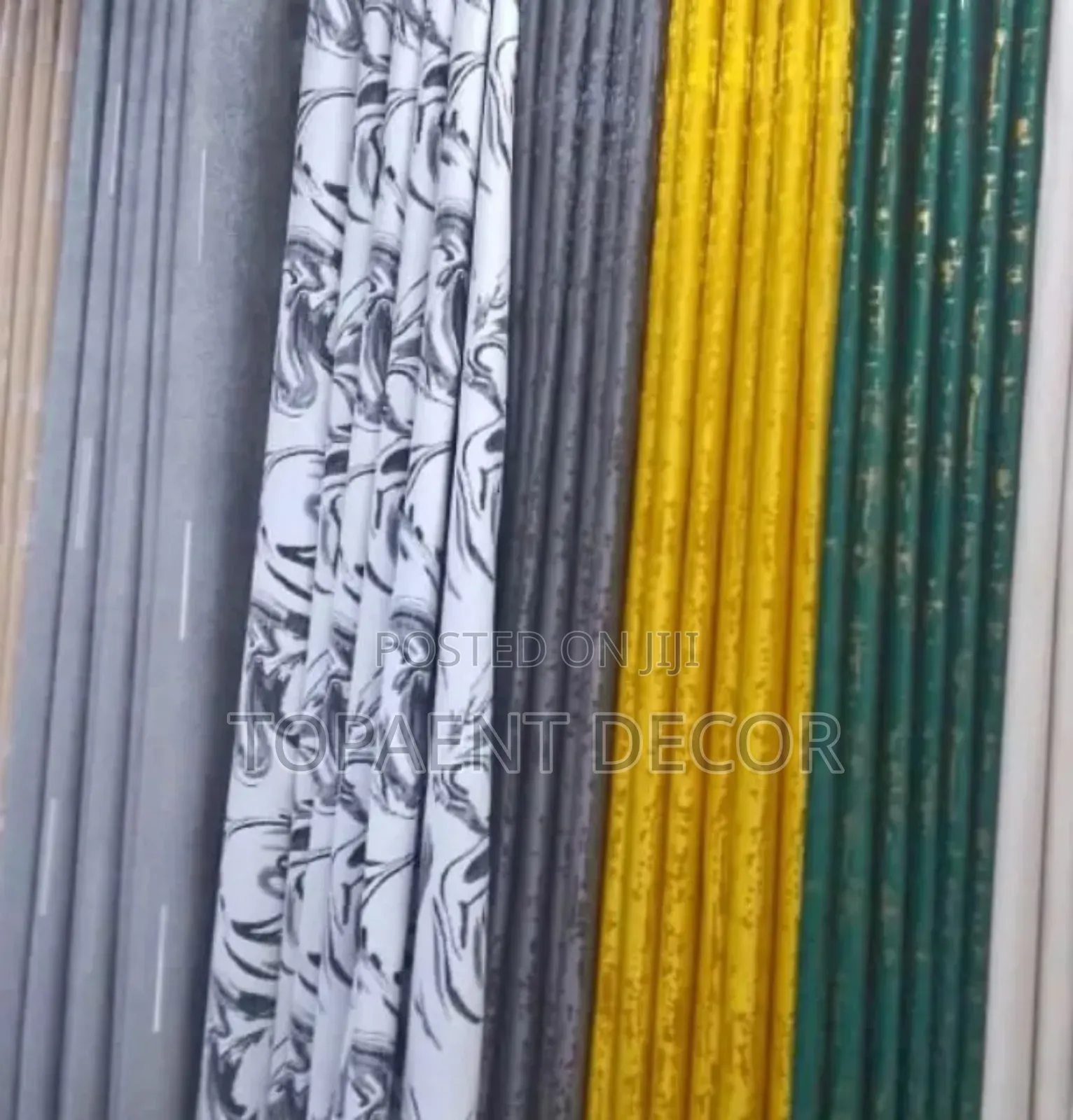 Elegant Shinny Window and Door Curtains