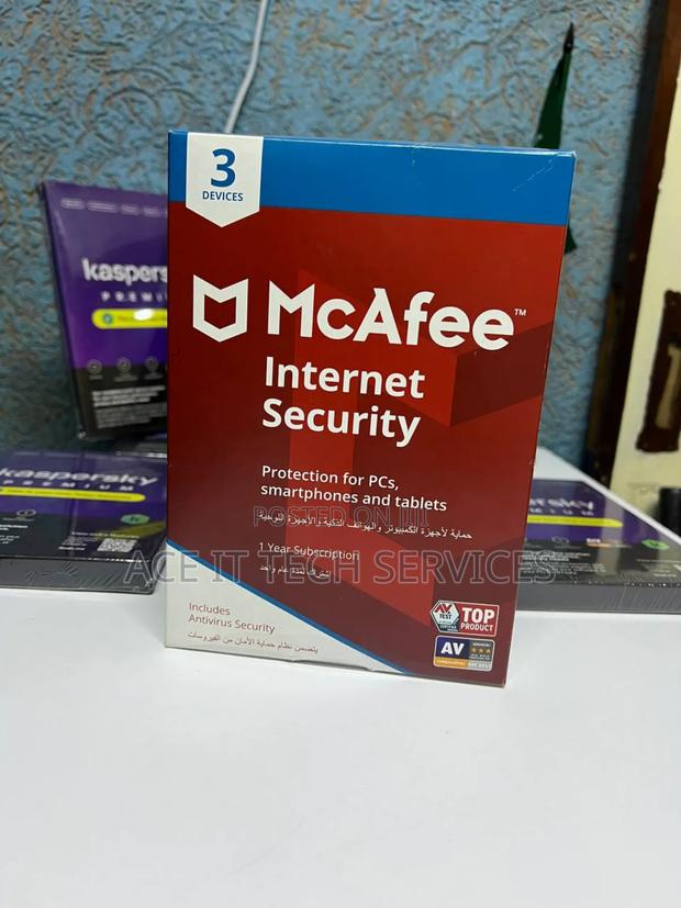 Macfee Internet Security 3 Devices - main view