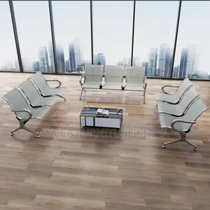 Benches:3-Link Airport Reception Guest Waiting Bench