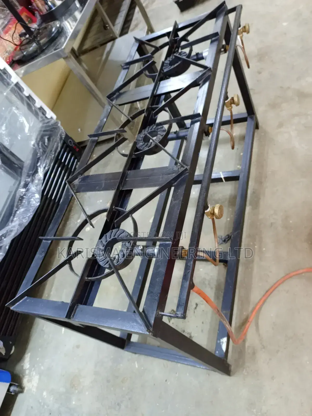 Three Burner Mild Steel Burner