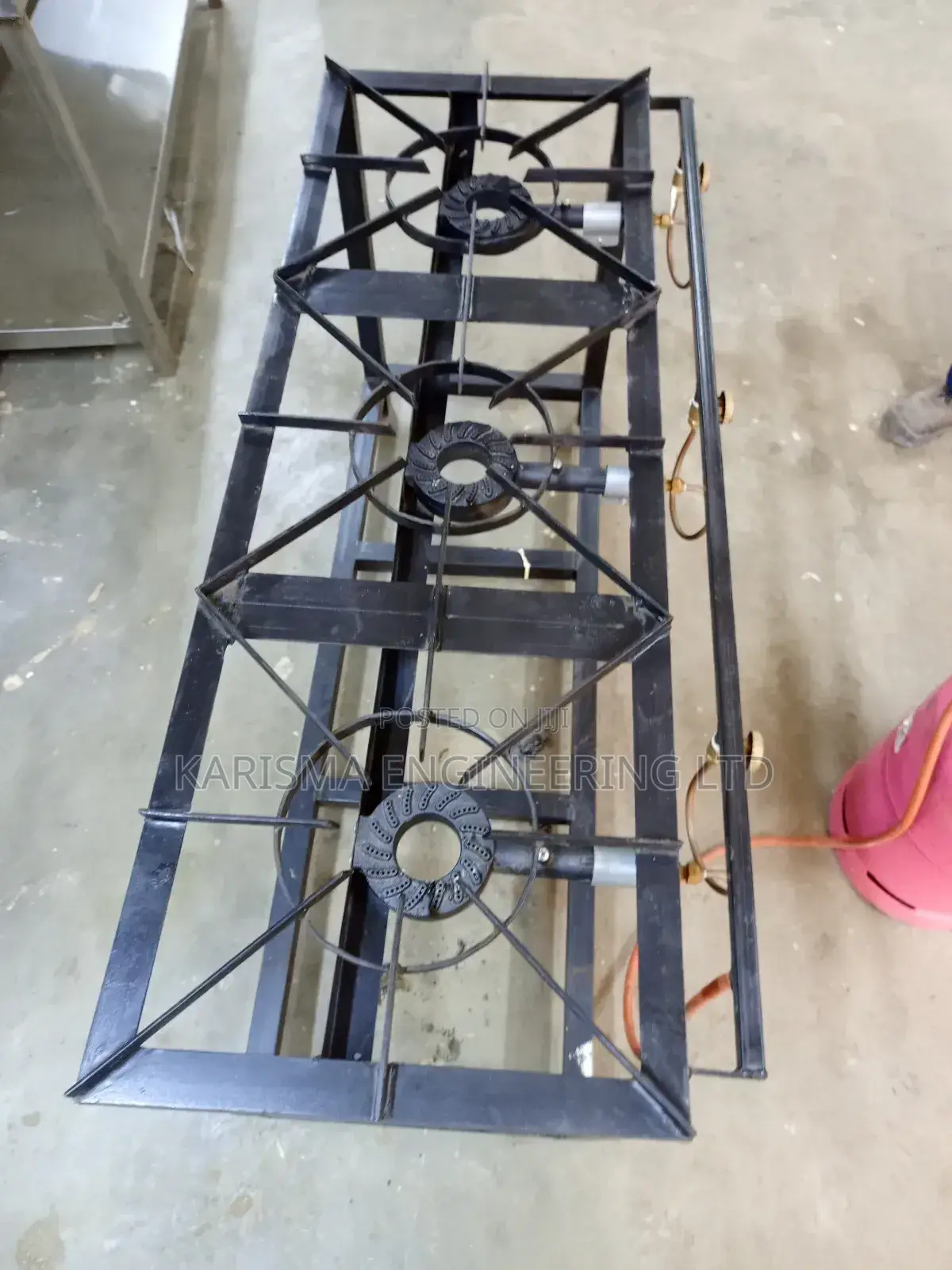 Three Burner Mild Steel Burner