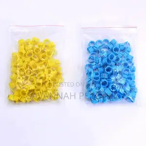 Birds Foot Rings Inner Diameter 8mm Plastic Clip Ring Pigeon