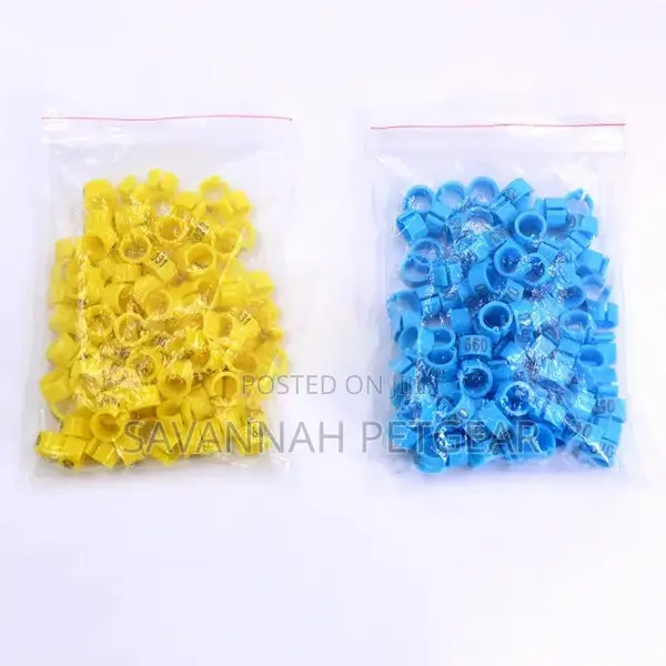 Birds Foot Rings Inner Diameter 8mm Plastic Clip Ring Pigeon