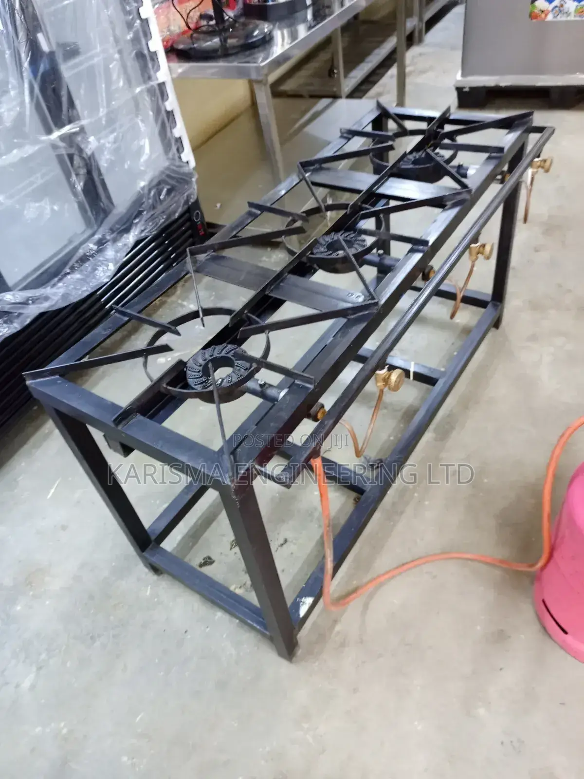 Mild Steel Three Burner Cooker