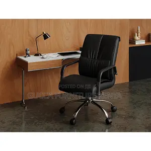 Office Chairs:Premium Leather Comfort Executive Office Chair
