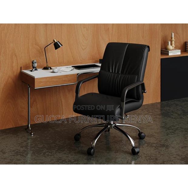 Office Chairs:Premium Leather Comfort Executive Office Chair - thumbnail 5