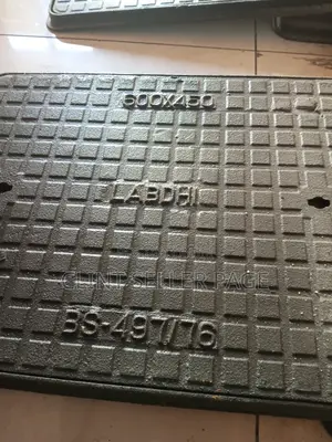 Heavy Duty Manhole Cover Cast Iron (450*600)
