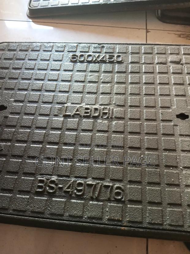 Heavy Duty Manhole Cover Cast Iron (450*600)