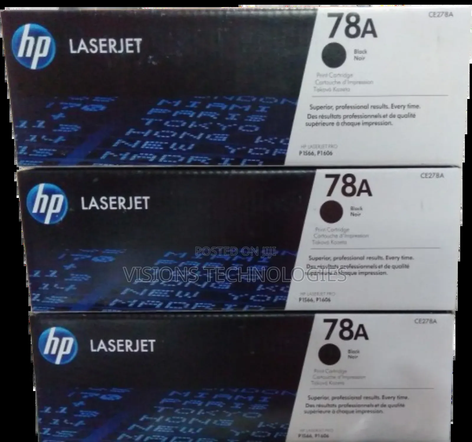 CE278A - Black HP78A Toner