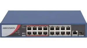 Hikvision DS-3E0318P-E 16 Port Unmanaged Poe Switch