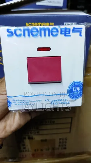 Water Heater 45A DP Smart Wall Switch White
