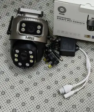 V38BEST >>Wifi Dual Lense 2 Cameras Smart Android Bulb PTZ