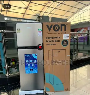 Vo 138 Liters Double Door Fridge