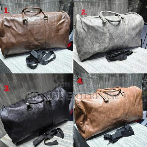 *High Quality Leather Duffel Bag*Big Size:46cm*28cm*24cm