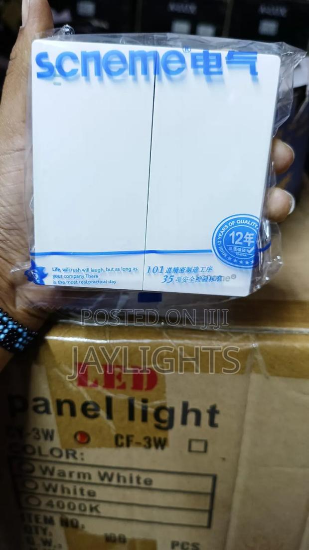 2 Gang Light Switch - main view