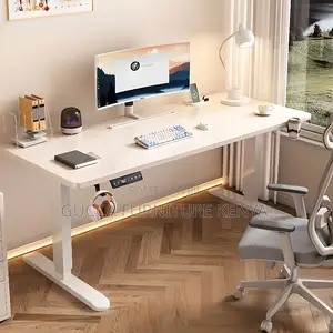 Office Tables:140cm Electric Motorized Adjustable Officedesk