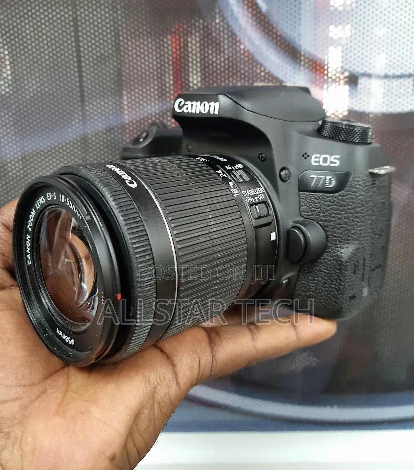 Canon EOS 77D With 18-55mm