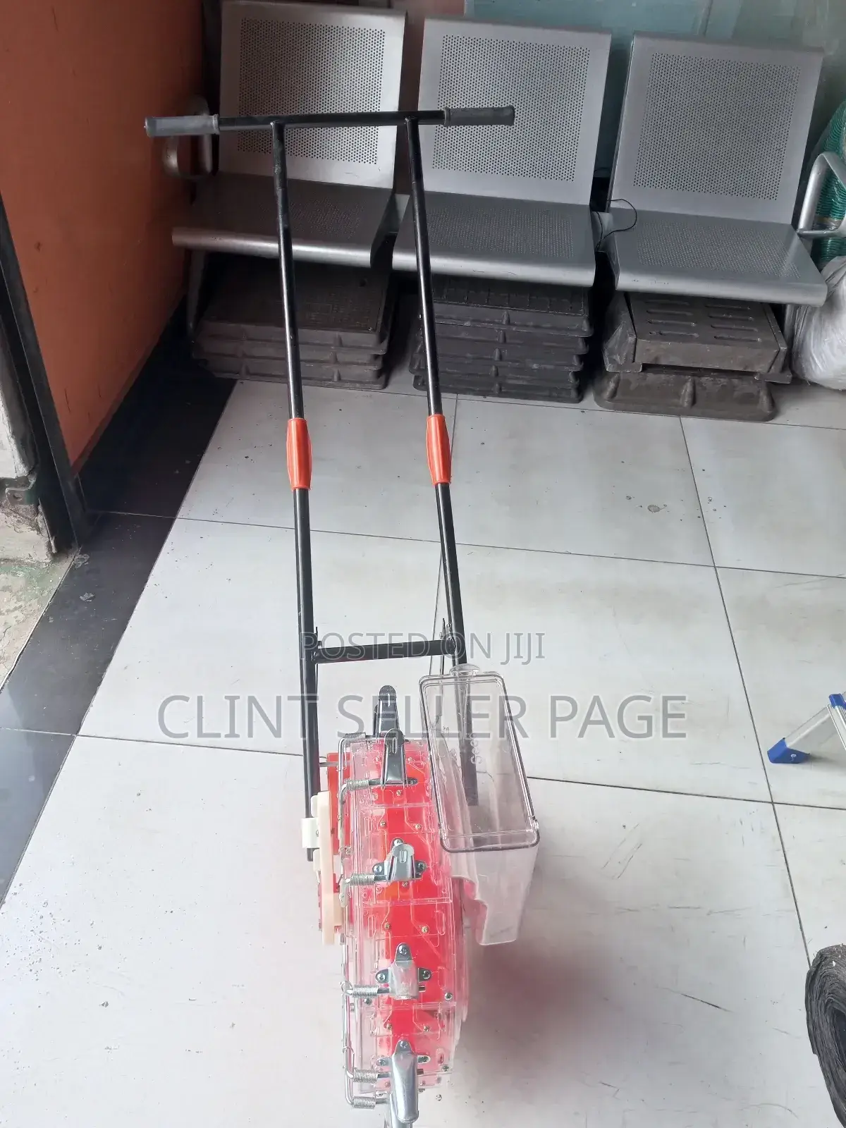 Hand Push Roller Seed Planter