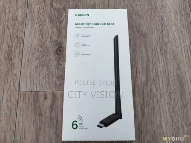 Ugreen AC650 High Gain Dual Band Wireless Usb Adaptor -CM496