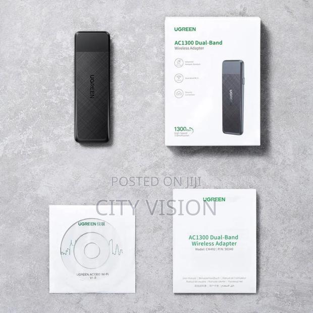Ugreen Ac1300 Dual Band Wireless Usb Adapter Cm492