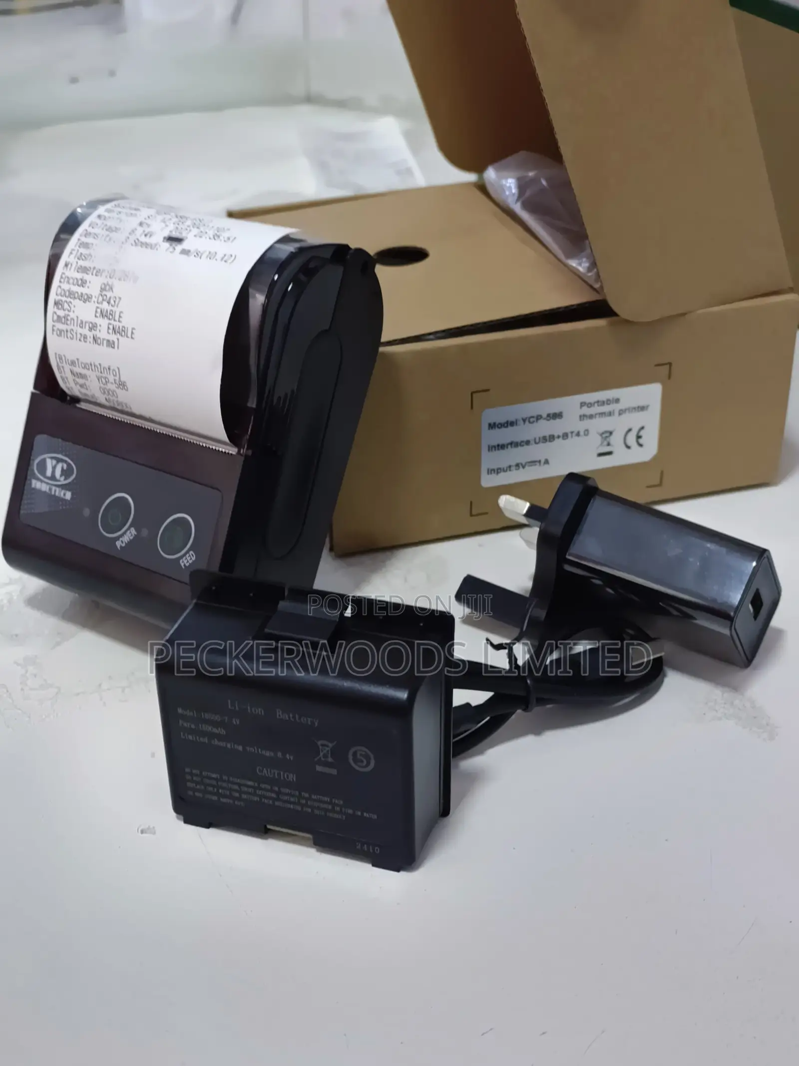 Long Battery Life Bluetooth Printer