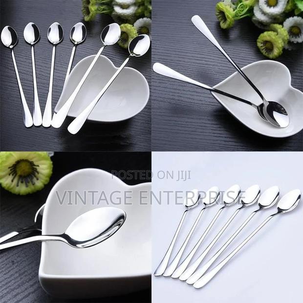 6pcs Set of Long Tea Spoon