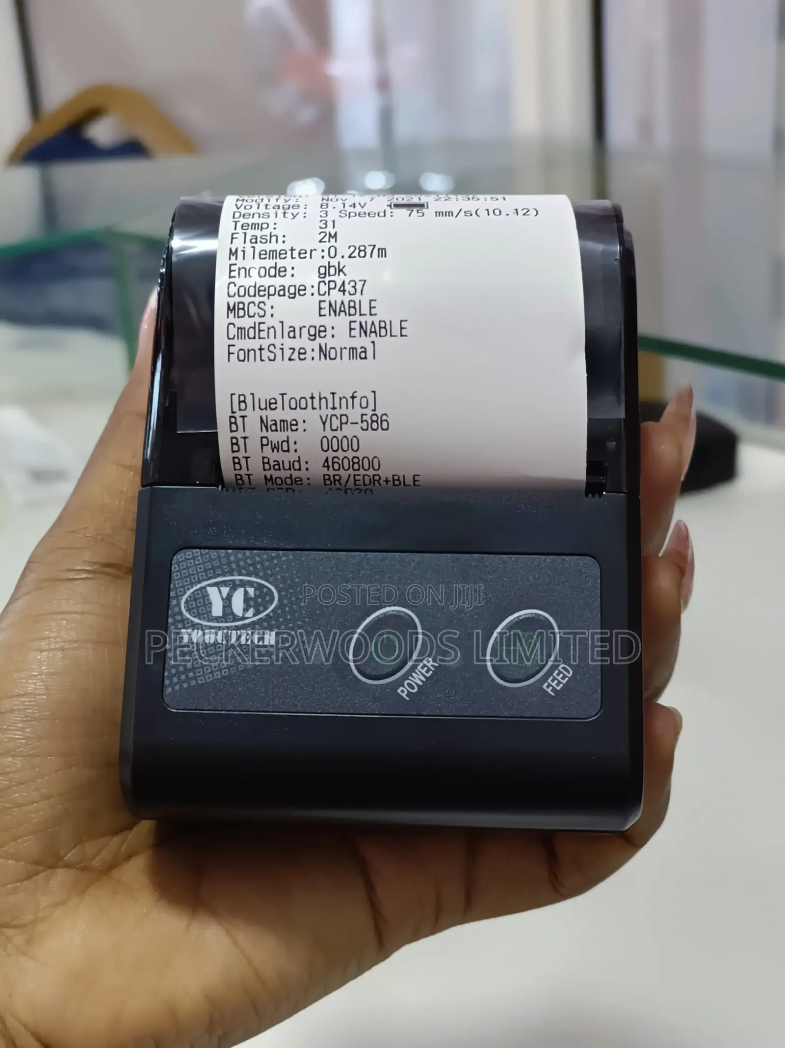 Wireless Handheld Fast Printing Bluetooth Printer 58mm