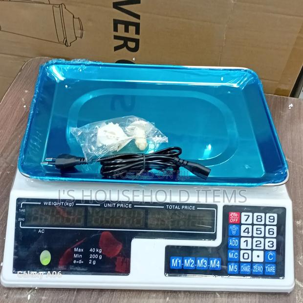 Accurate Computing Pricing Scale - main view