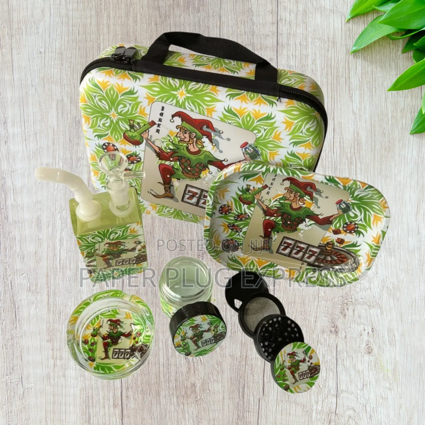 Juice Bong Smoking Gift Kit Set Bag