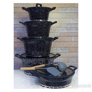 12pc Bosch Cookware With Silicone(Regina Cookware - thumbnail 2