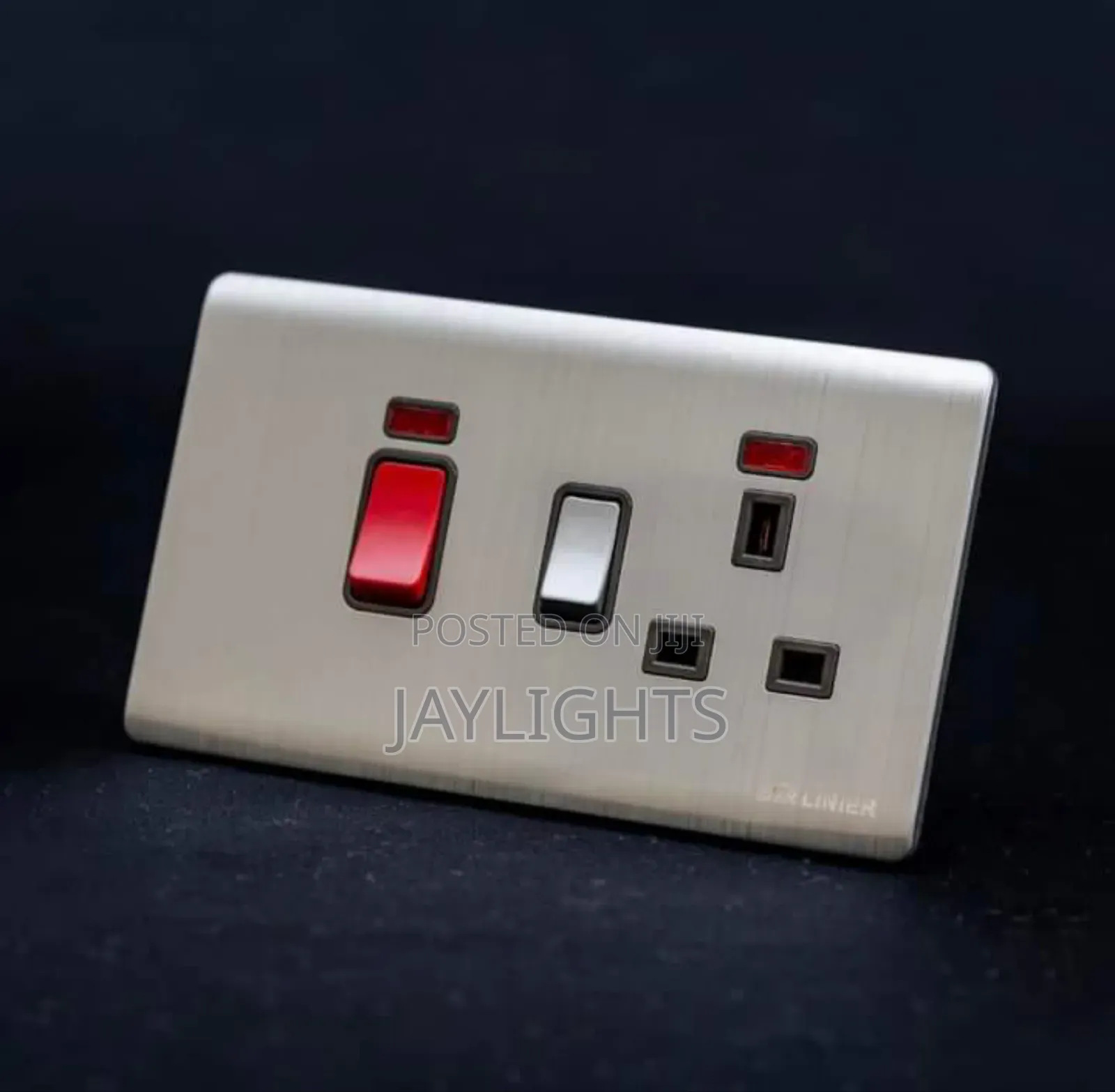 Gold Cooker Electrical Sockets Wall Switches Socket
