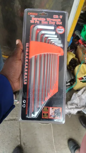 Qtools Durable Wrench Hex Key Set