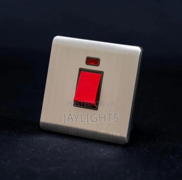 Standard Gold 45A Wall Switch For Water Heater