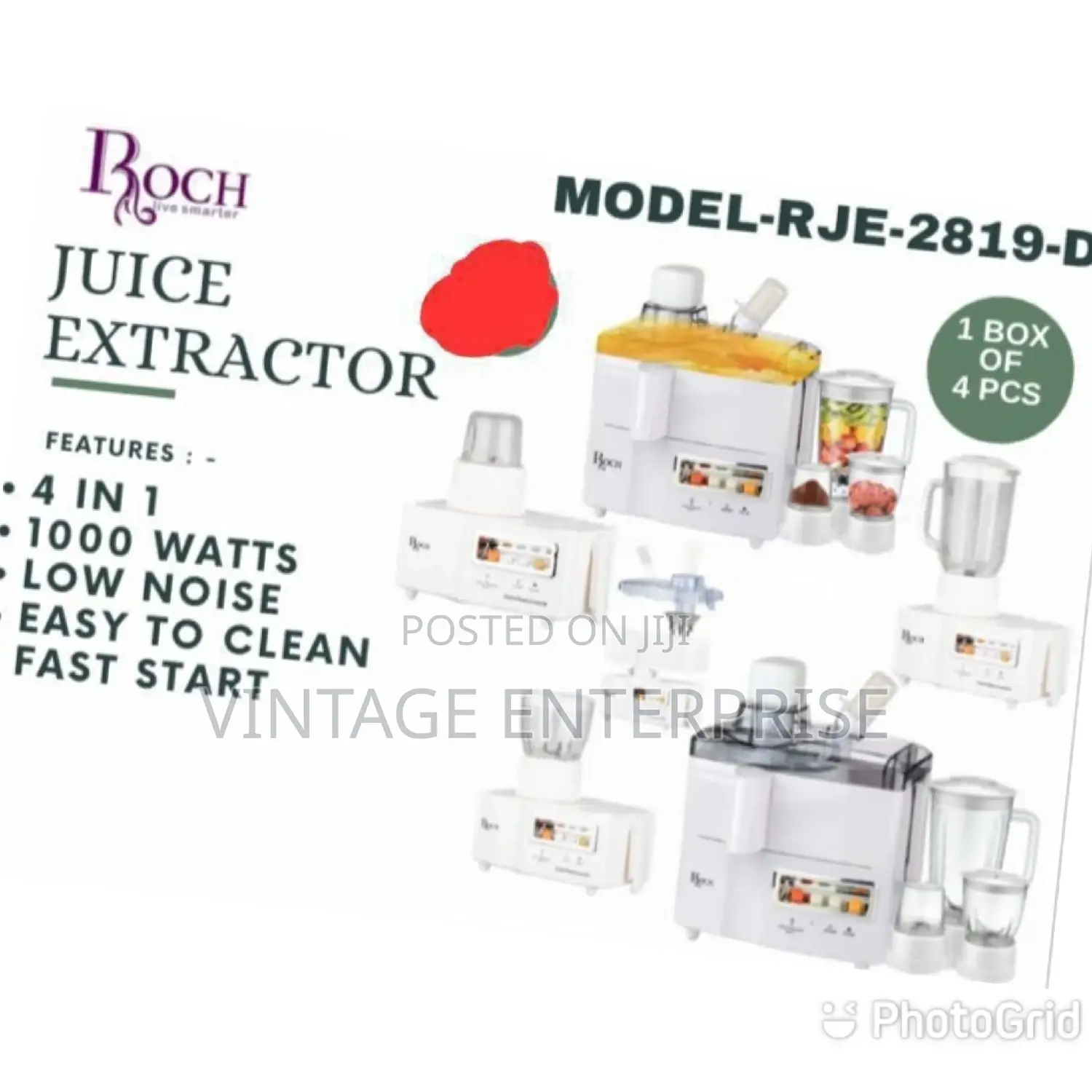 4in1 Roch Juice Extractor