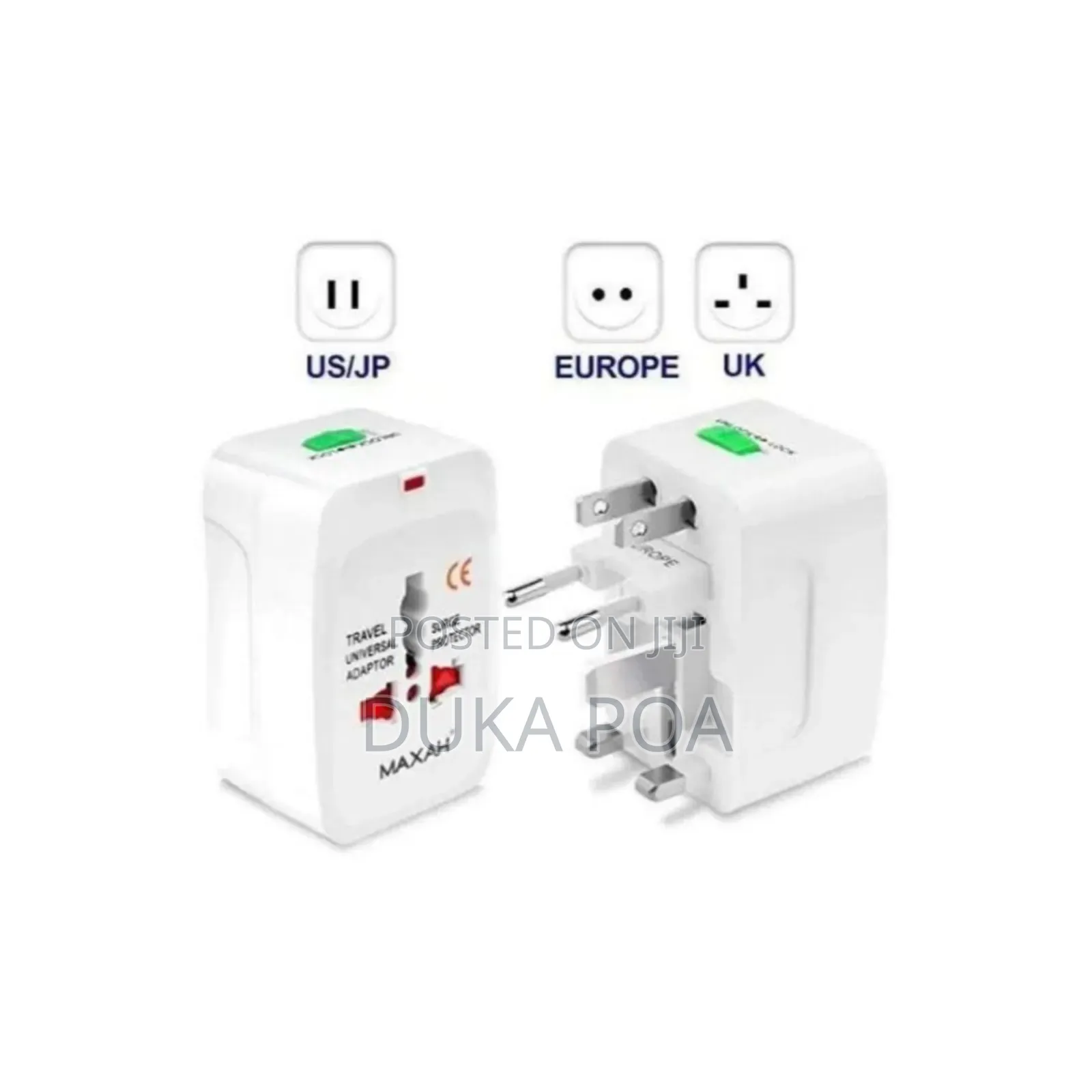 International Travel Adapters Available