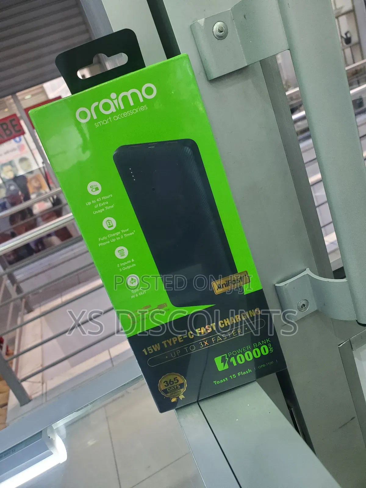 Oraimo *Toast 15 Flash * 15w Powerbank