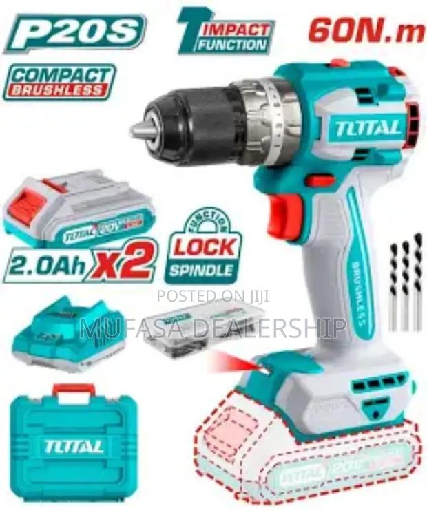 TOTAL Brushless Cordless Drill