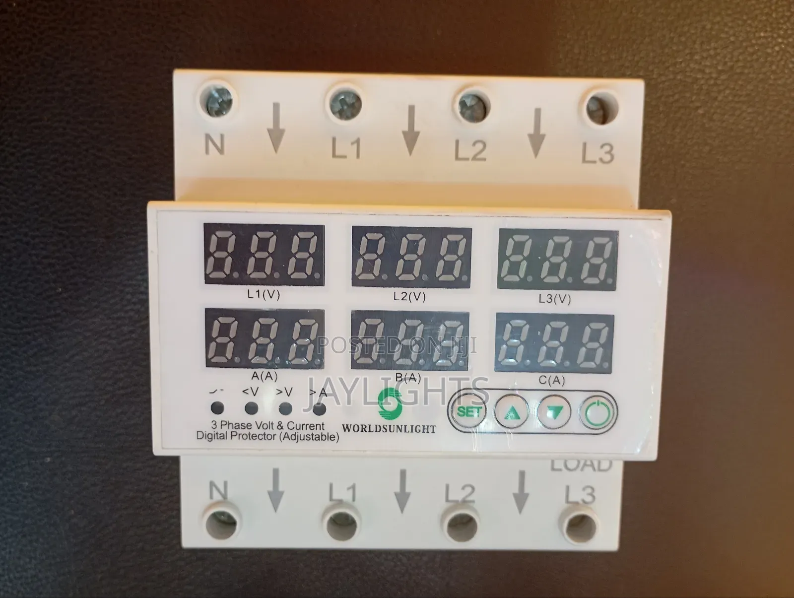 Three-Phase 230V Digital Adjustable Over Under Voltage