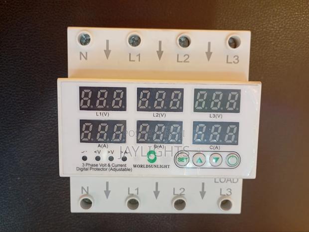 Three-Phase 230V Digital Adjustable Over Under Voltage