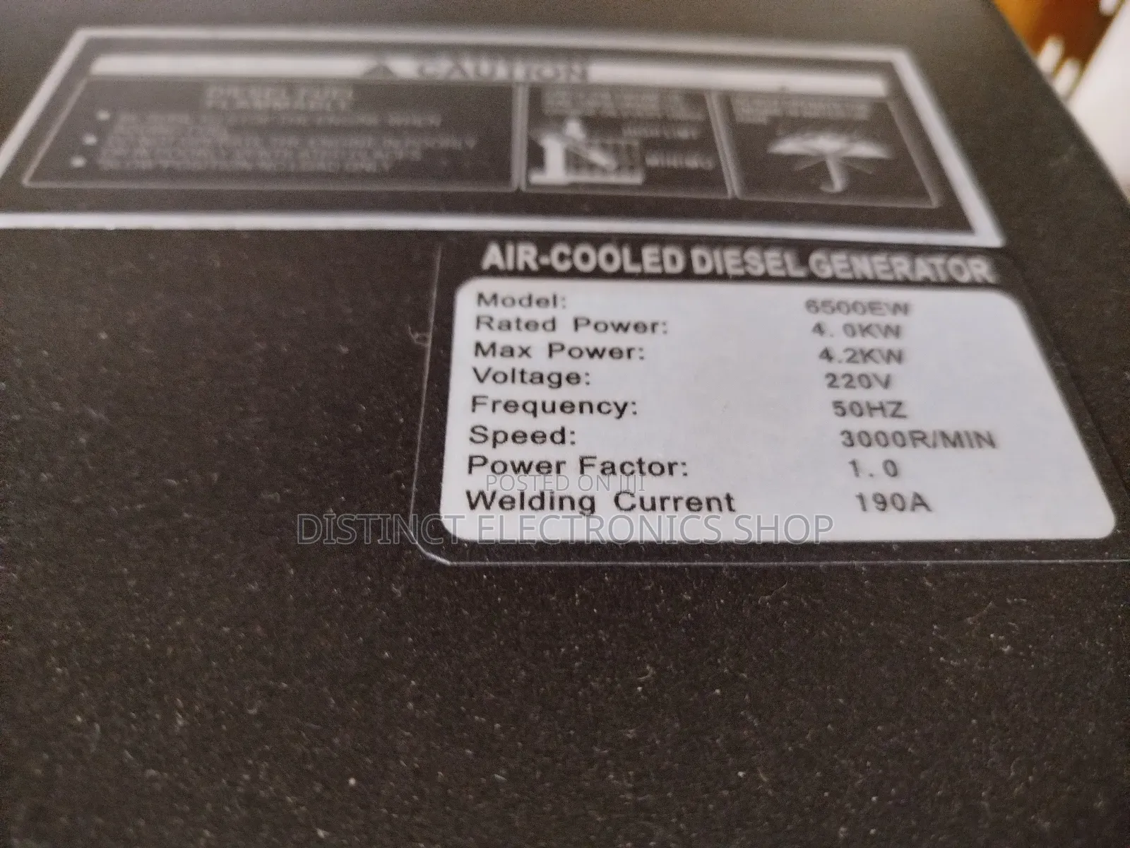 Welding K Max Power Generator