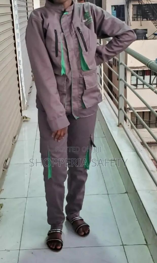 Customized Grey Engineer Jacket - main view