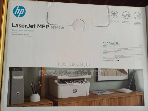 .Hp Laserjet MFP M141w Printer, Print, Copy and Scan - Wirel