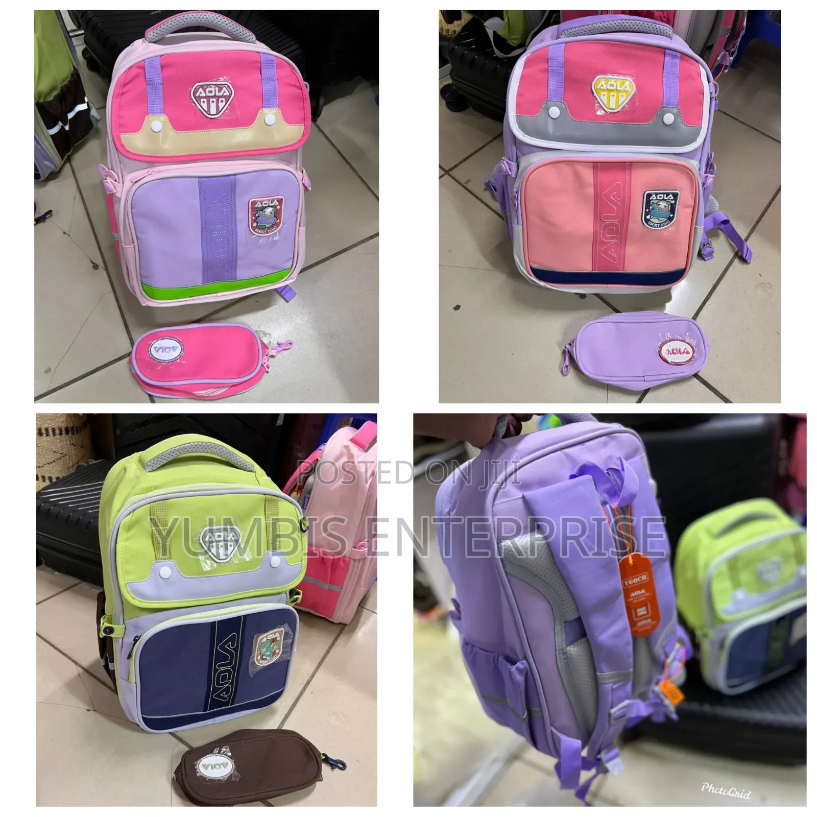AOLA 2 in 1 Kids School Bags Grade 2 to 6