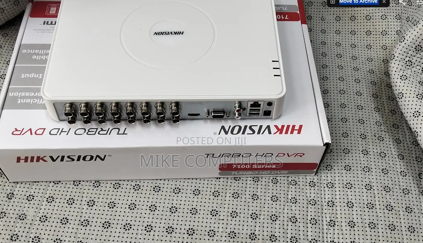 Hikvision 16 Channel Compact With Audio Camera